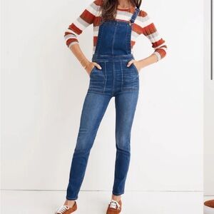 Madewell Skinny Overalls - Santiago wash